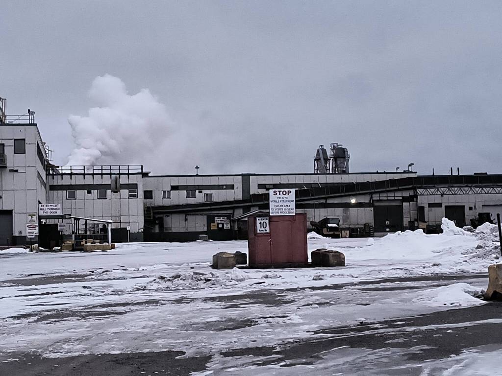 The closed Canfor Houston sawmill represents a major tax loss to District of Houston. (Angelique Houlihan/Houston Today)